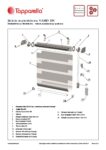 Dok. techn. roleta materiałowa Vario DN (eksplozja)