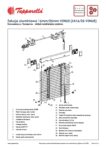 Dok. techn. żaluzja aluminiowa Venus (eksplozja)